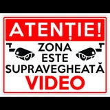 Zona este supravegheata video